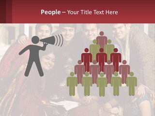 Adult University Women PowerPoint Template