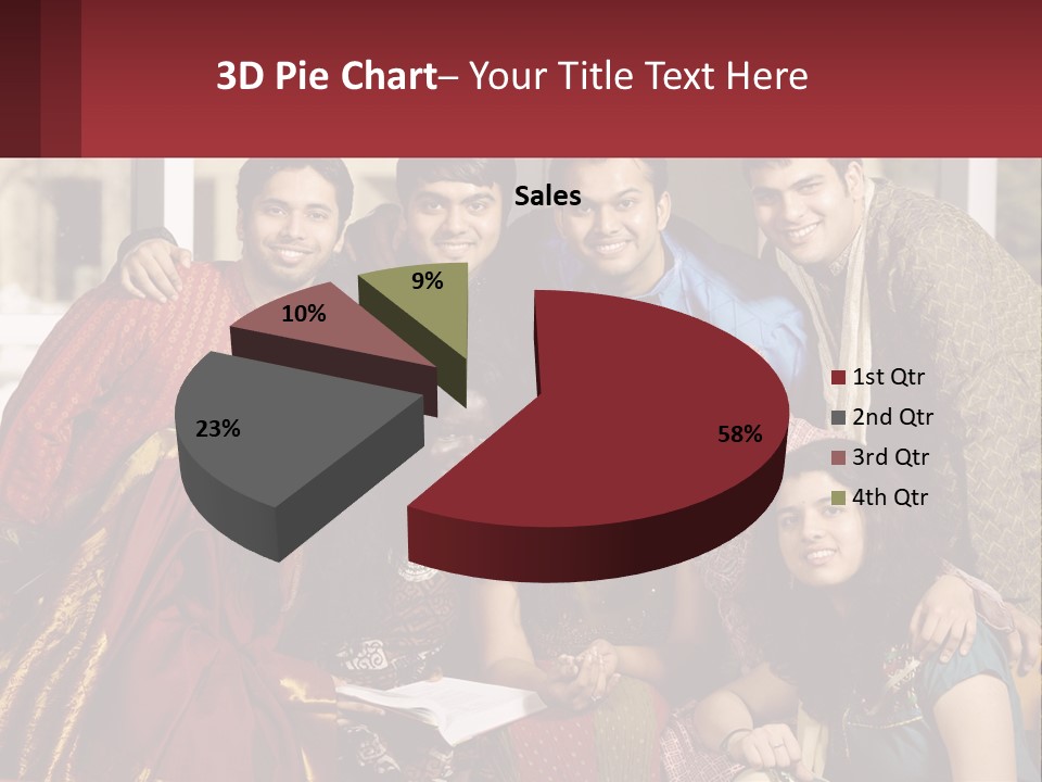 Adult University Women PowerPoint Template