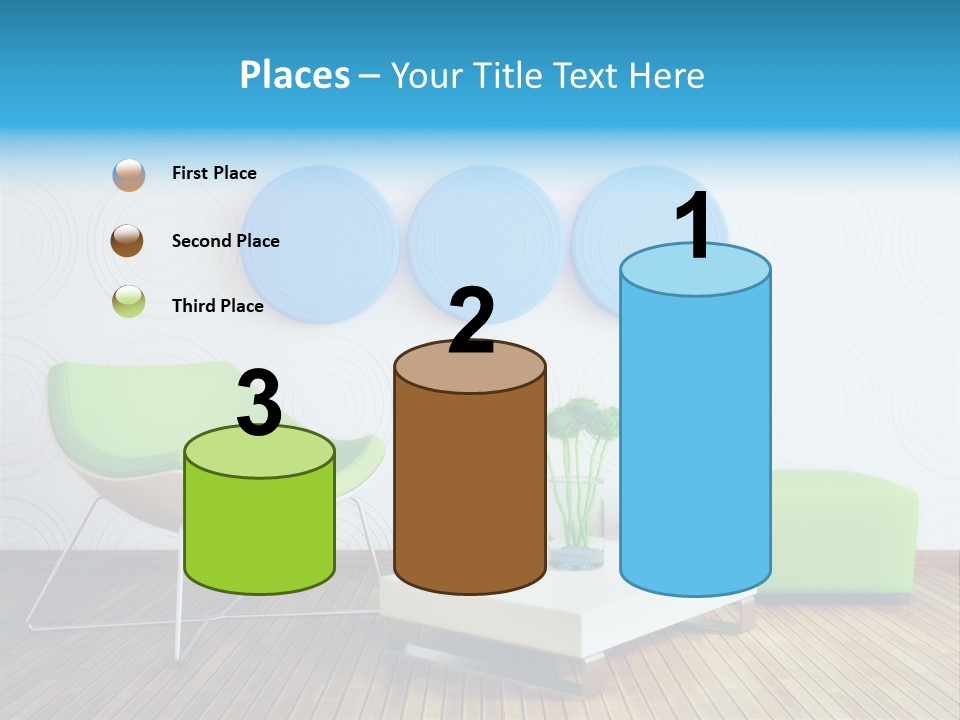 Wall Trendy House PowerPoint Template