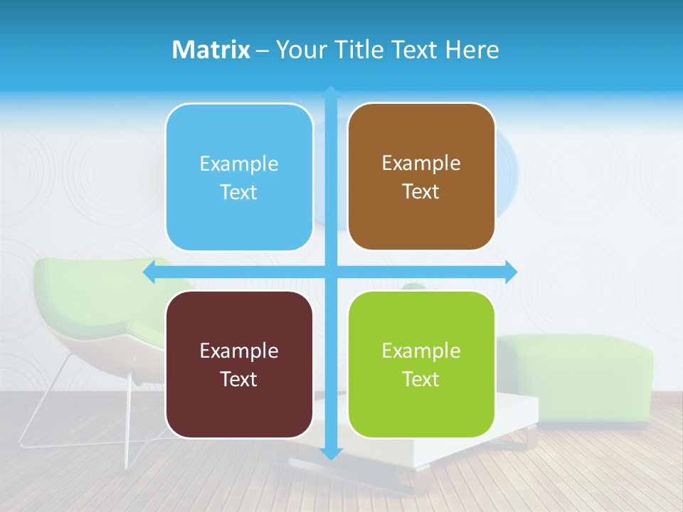 Wall Trendy House PowerPoint Template