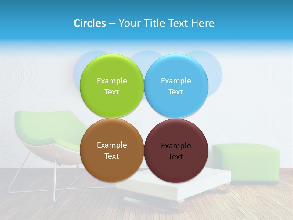 Wall Trendy House PowerPoint Template