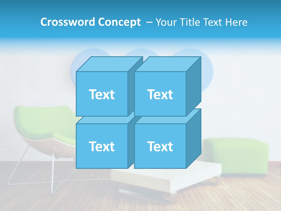 Wall Trendy House PowerPoint Template