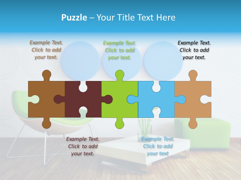 Wall Trendy House PowerPoint Template