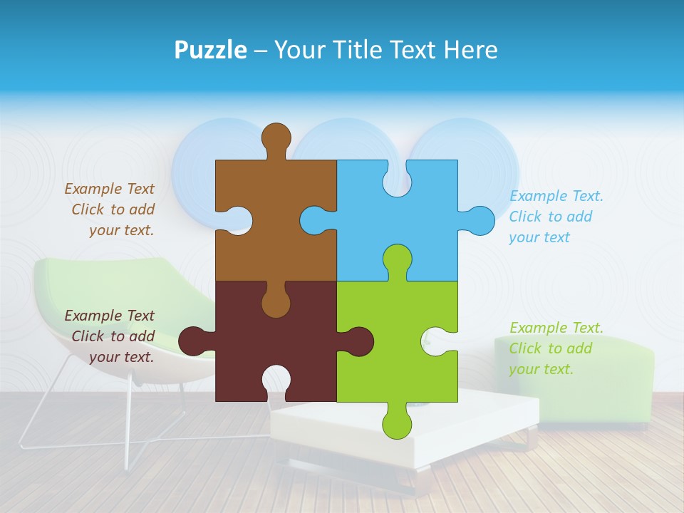 Wall Trendy House PowerPoint Template