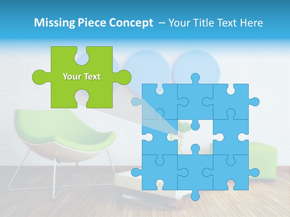 Wall Trendy House PowerPoint Template