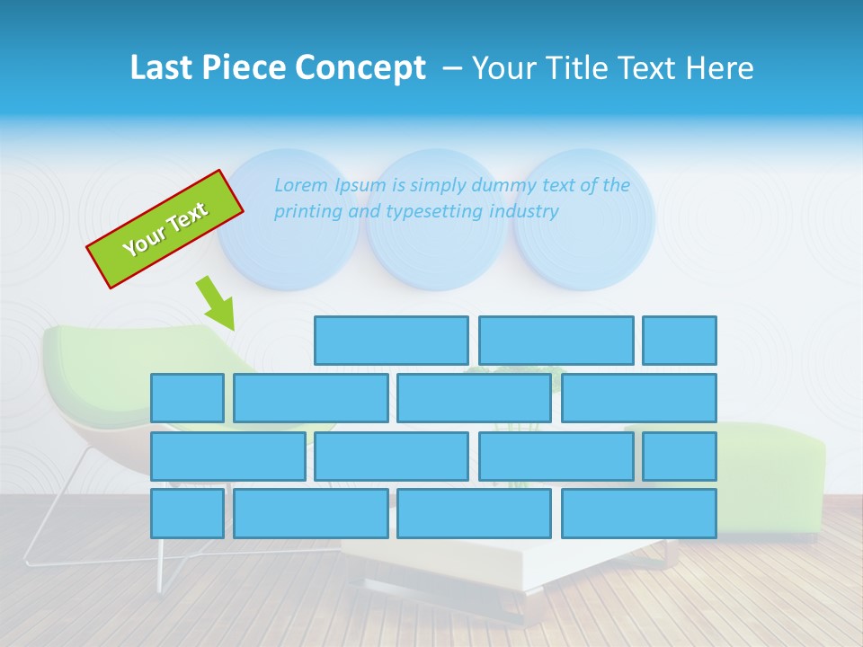 Wall Trendy House PowerPoint Template