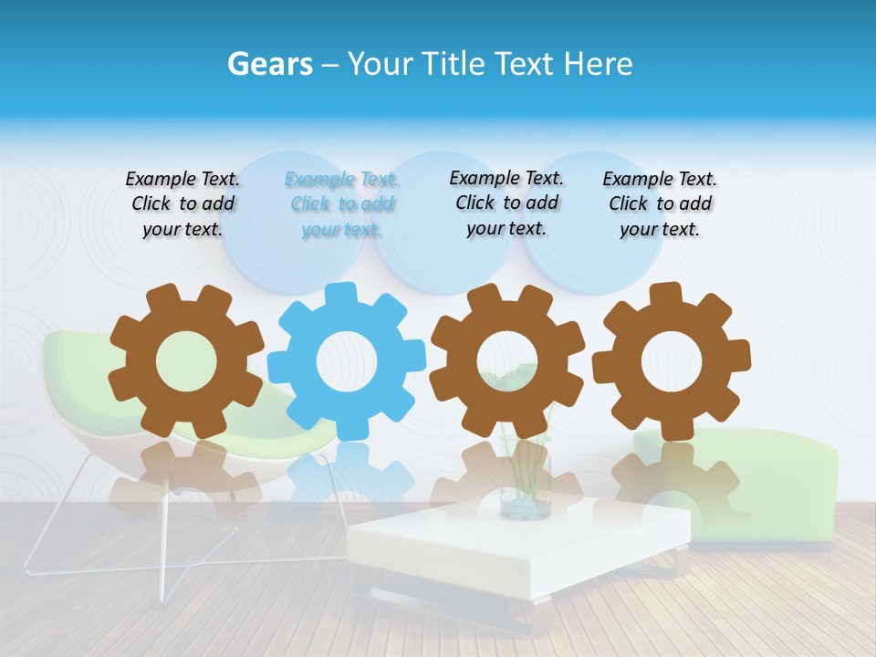 Wall Trendy House PowerPoint Template