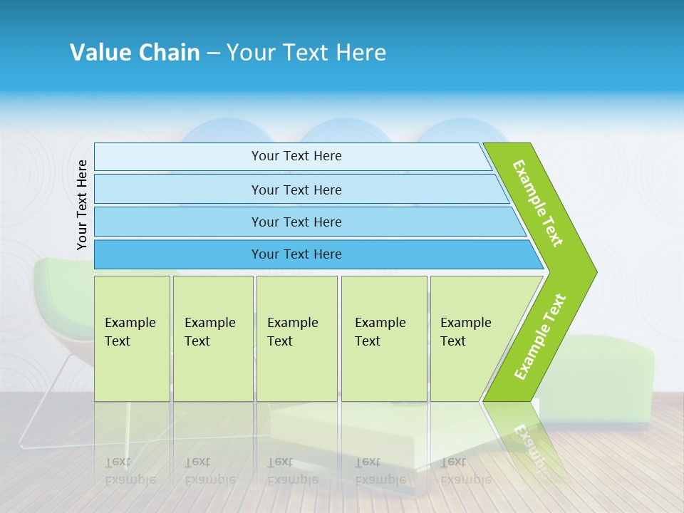 Wall Trendy House PowerPoint Template