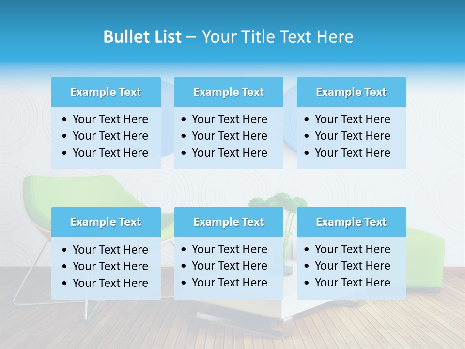 Wall Trendy House PowerPoint Template