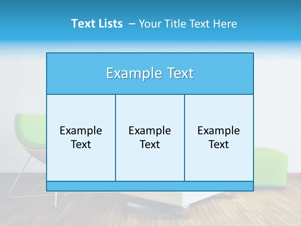 Wall Trendy House PowerPoint Template