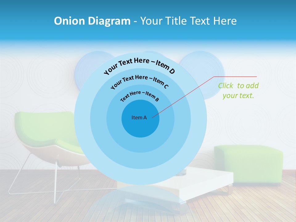 Wall Trendy House PowerPoint Template