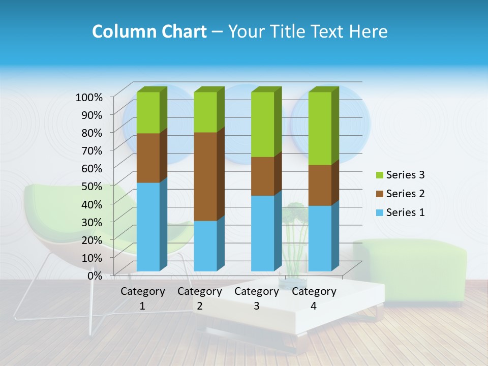 Wall Trendy House PowerPoint Template