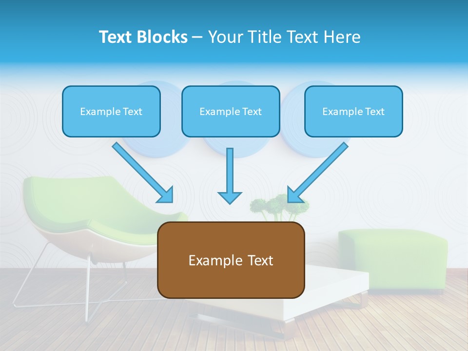 Wall Trendy House PowerPoint Template