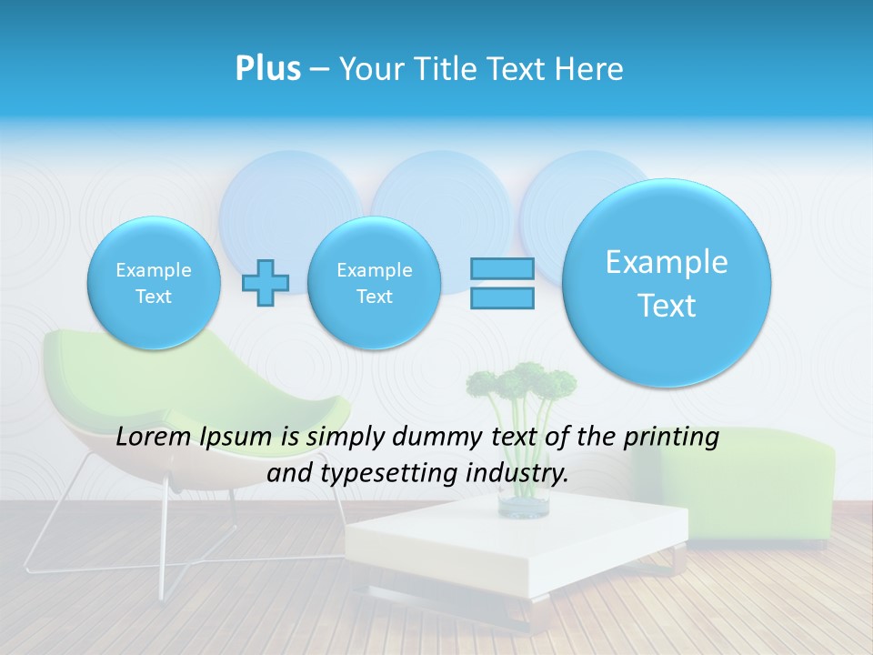 Wall Trendy House PowerPoint Template