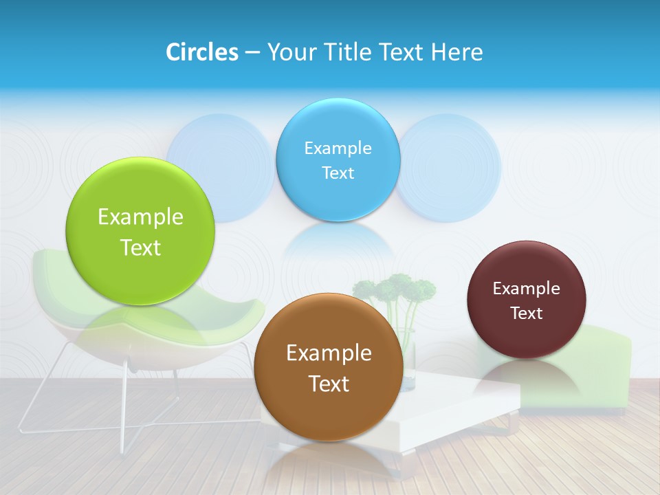 Wall Trendy House PowerPoint Template