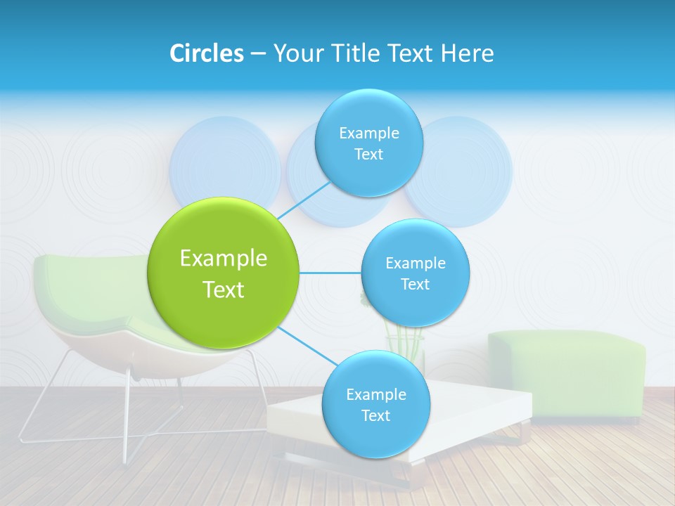 Wall Trendy House PowerPoint Template