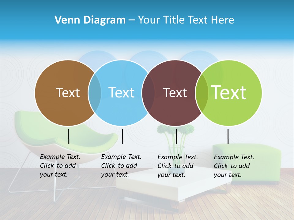 Wall Trendy House PowerPoint Template