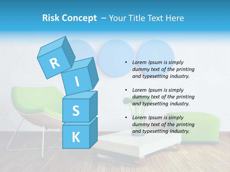 Wall Trendy House PowerPoint Template