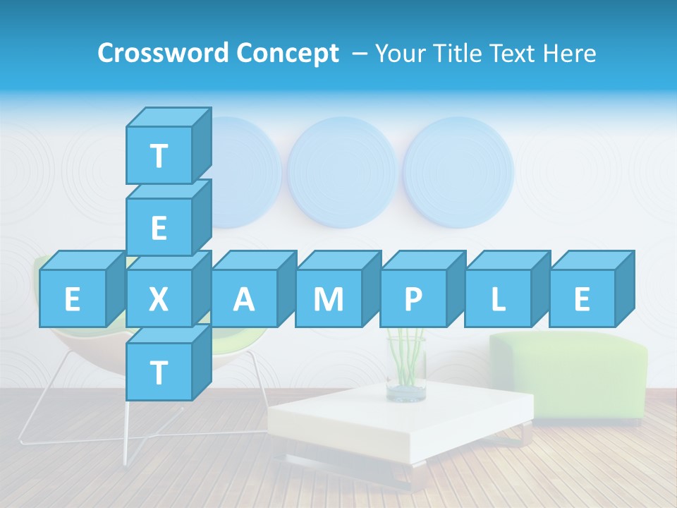 Wall Trendy House PowerPoint Template