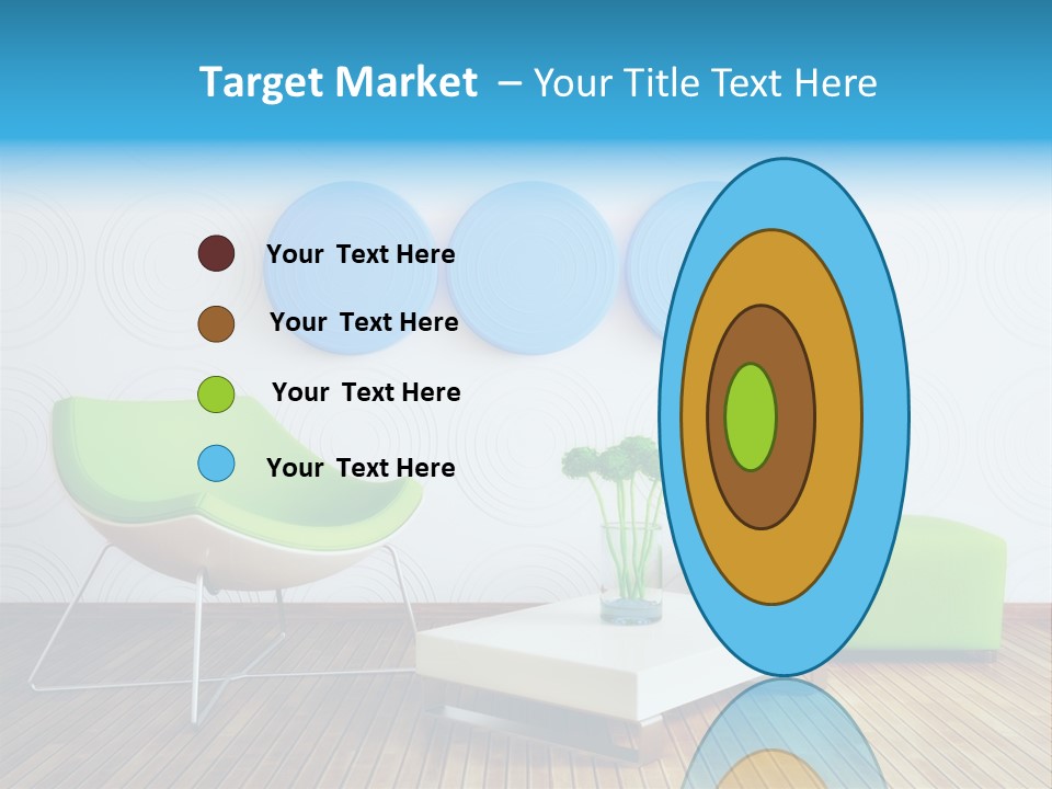 Wall Trendy House PowerPoint Template