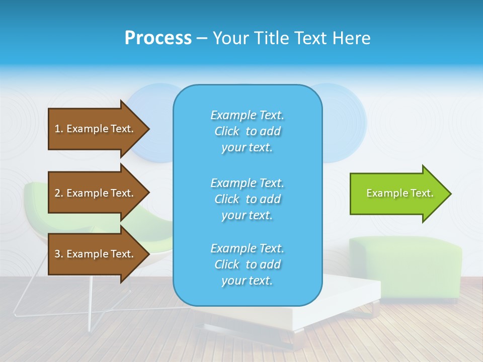 Wall Trendy House PowerPoint Template