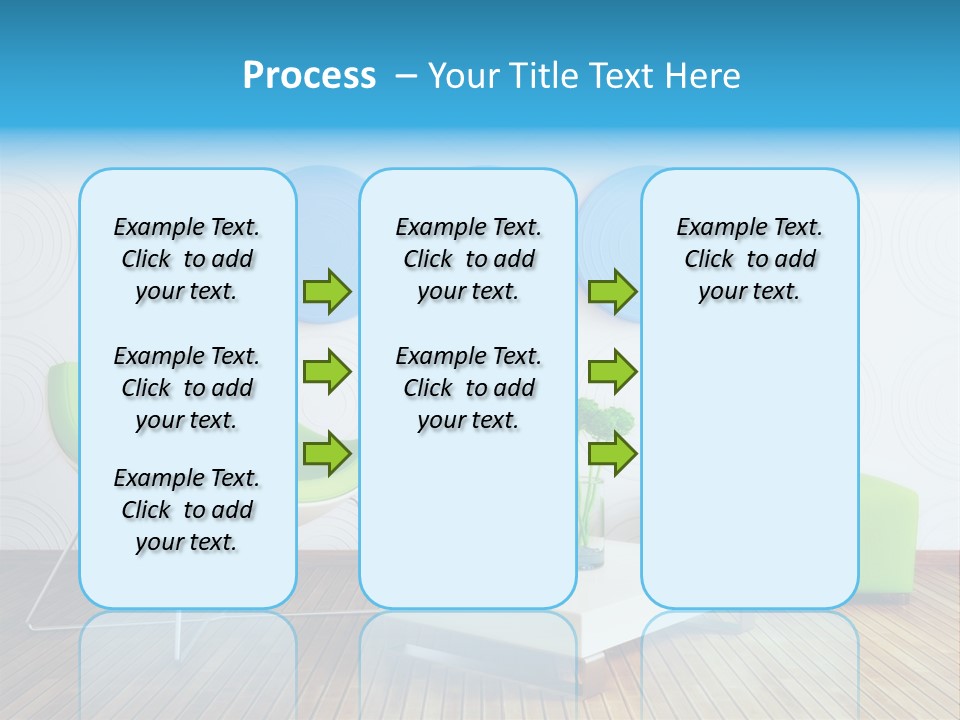 Wall Trendy House PowerPoint Template