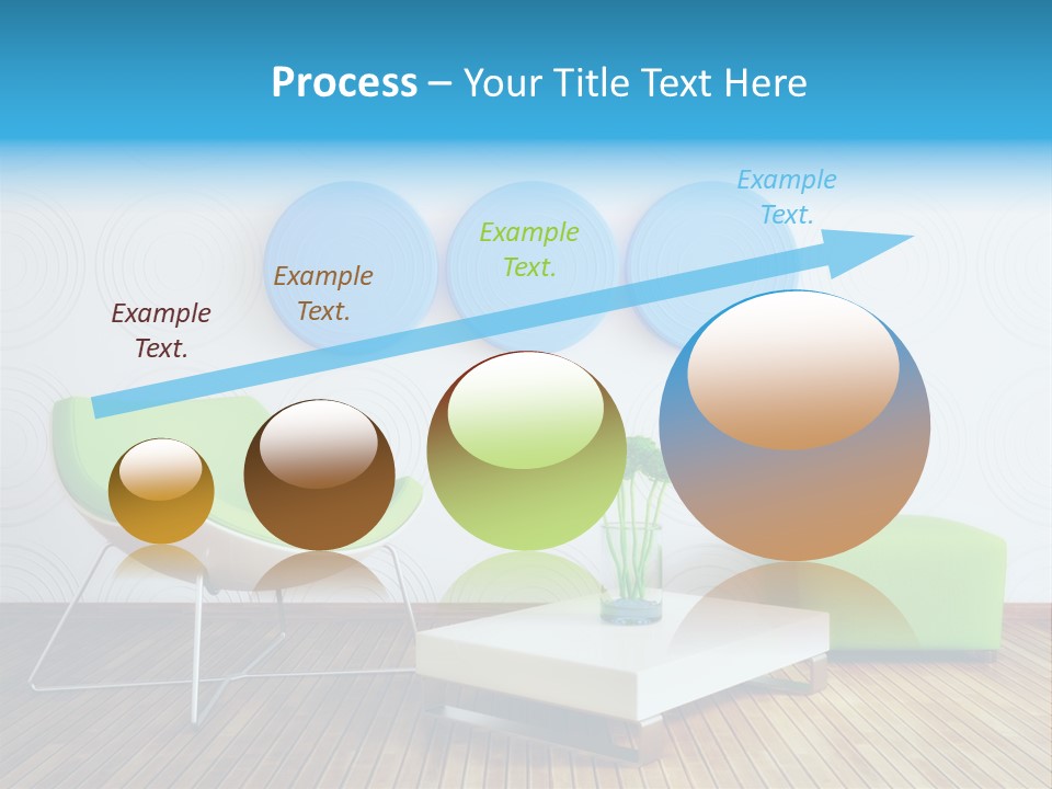 Wall Trendy House PowerPoint Template