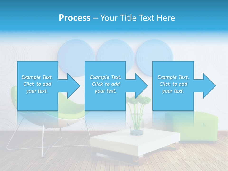 Wall Trendy House PowerPoint Template