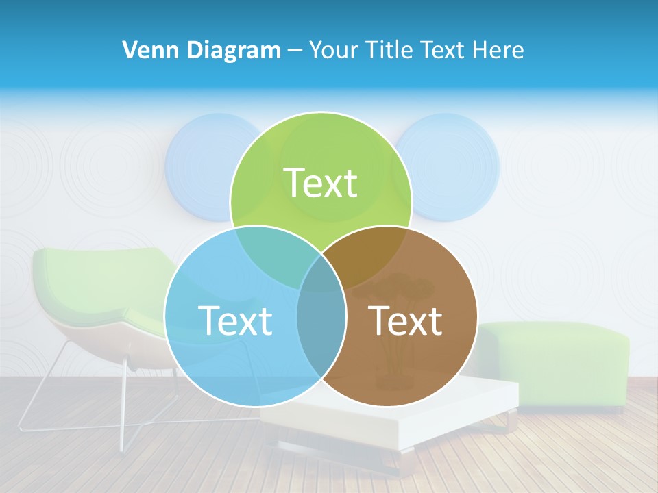 Wall Trendy House PowerPoint Template