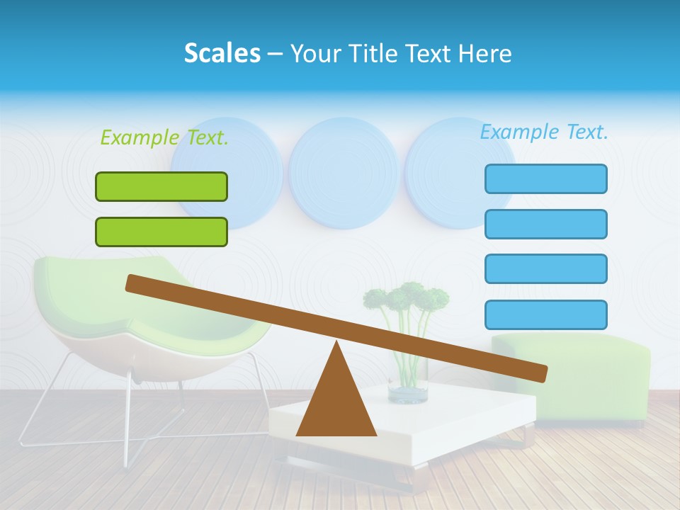 Wall Trendy House PowerPoint Template