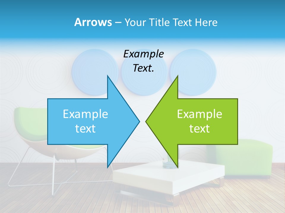 Wall Trendy House PowerPoint Template