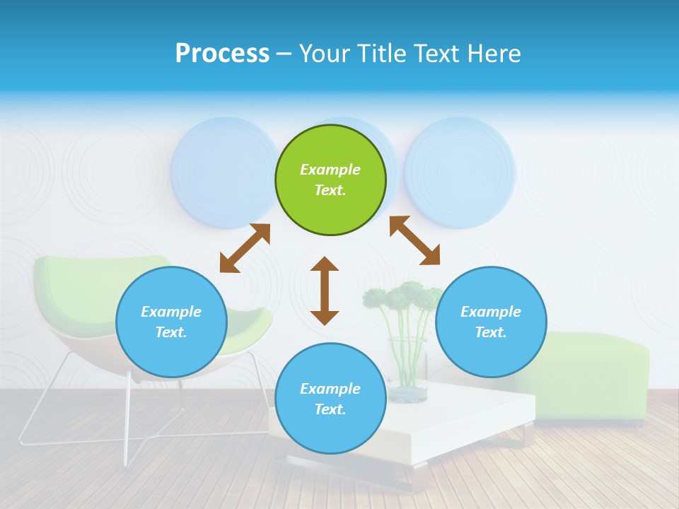 Wall Trendy House PowerPoint Template
