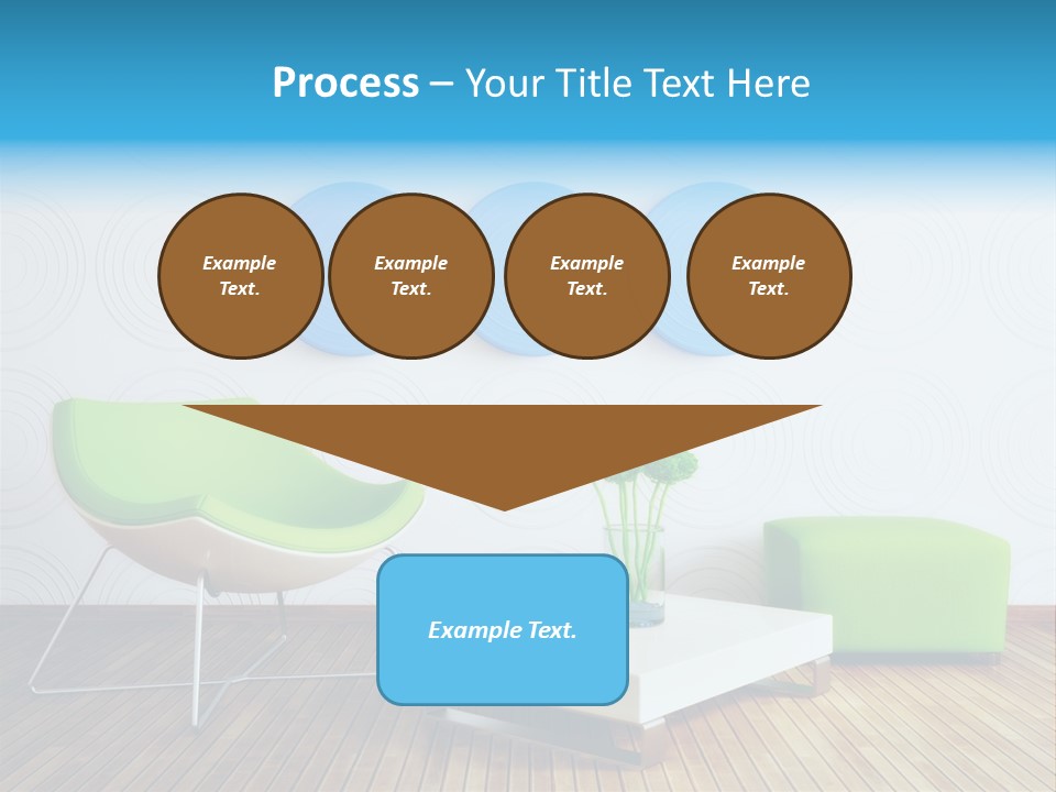 Wall Trendy House PowerPoint Template