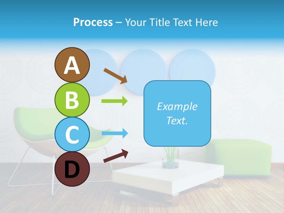 Wall Trendy House PowerPoint Template