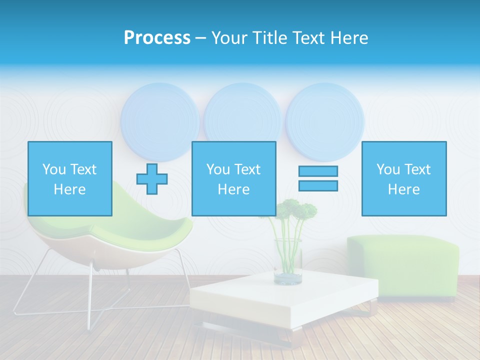 Wall Trendy House PowerPoint Template