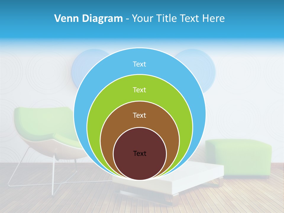 Wall Trendy House PowerPoint Template