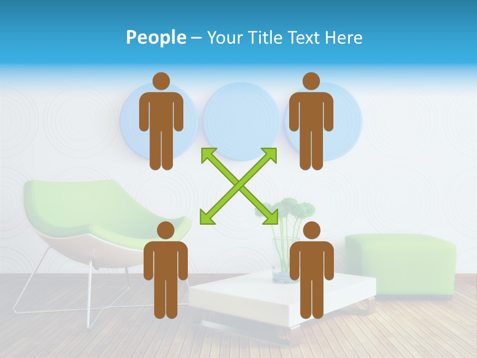 Wall Trendy House PowerPoint Template