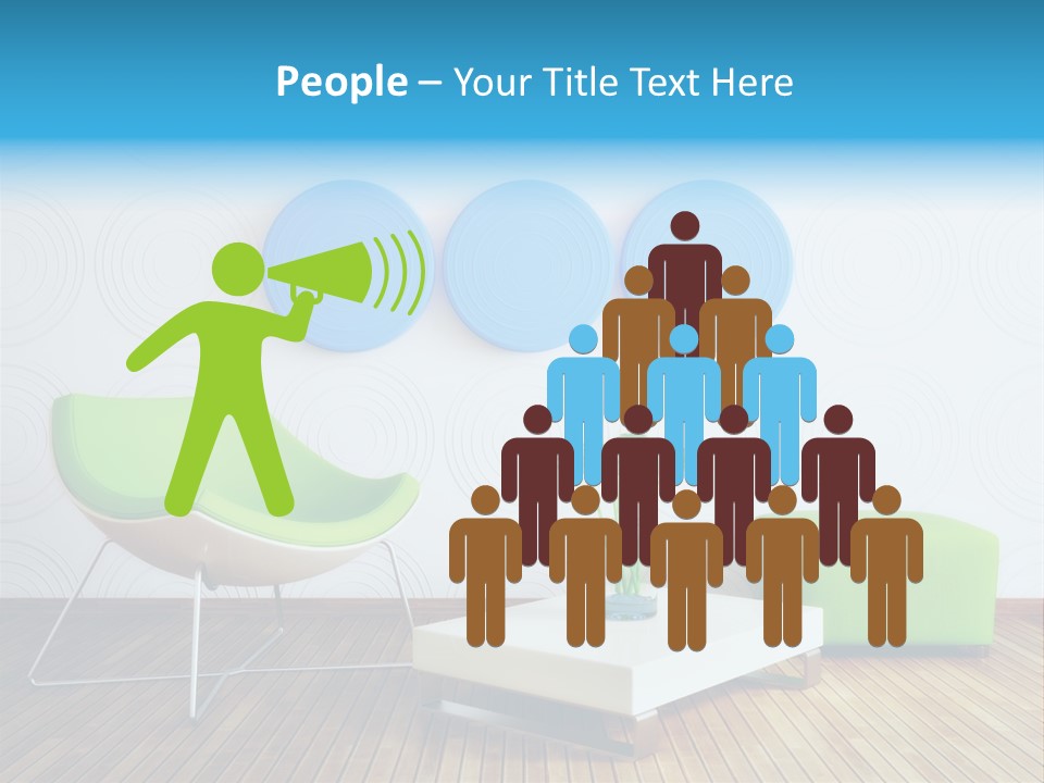 Wall Trendy House PowerPoint Template