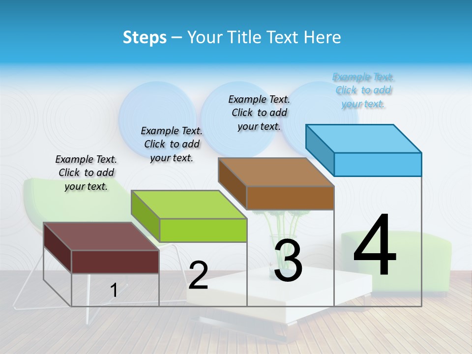 Wall Trendy House PowerPoint Template