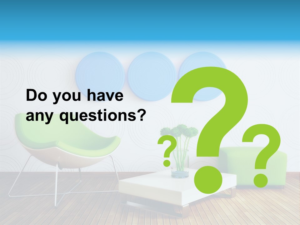 Wall Trendy House PowerPoint Template