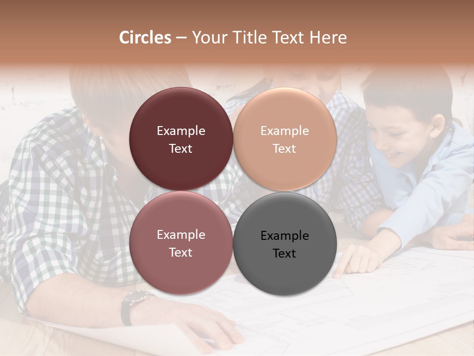 Improvement Blueprint Discussing PowerPoint Template