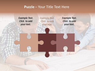 Improvement Blueprint Discussing PowerPoint Template