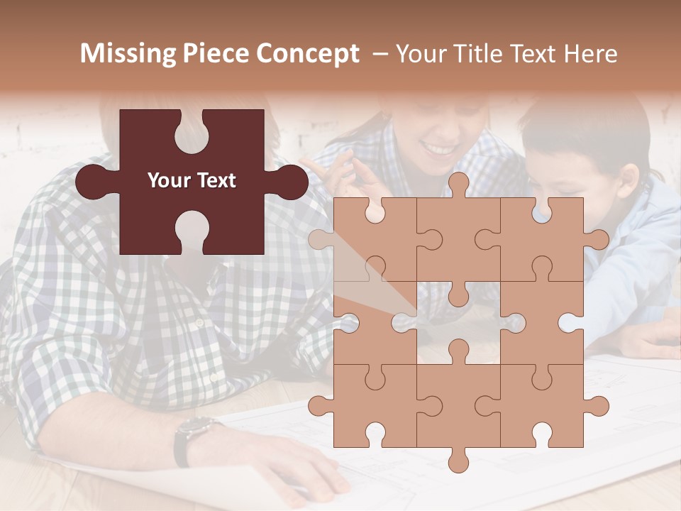Improvement Blueprint Discussing PowerPoint Template