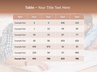Improvement Blueprint Discussing PowerPoint Template