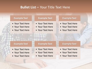 Improvement Blueprint Discussing PowerPoint Template