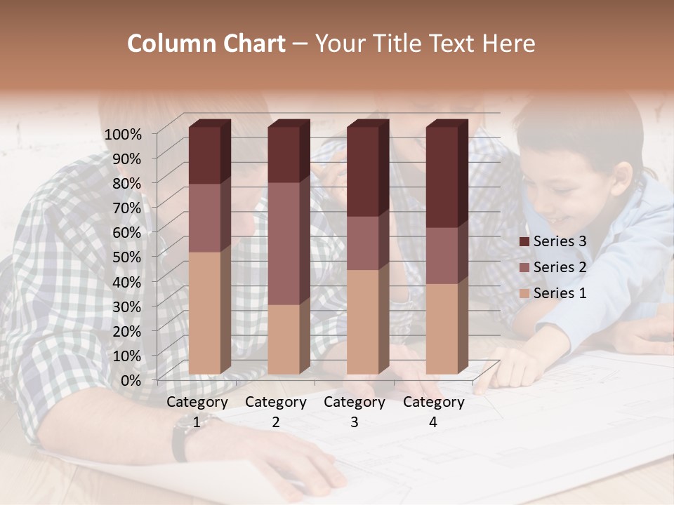 Improvement Blueprint Discussing PowerPoint Template