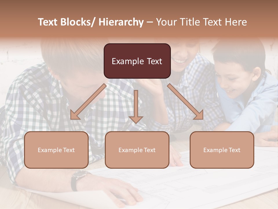 Improvement Blueprint Discussing PowerPoint Template