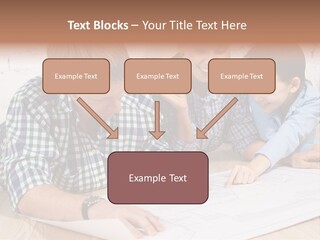 Improvement Blueprint Discussing PowerPoint Template