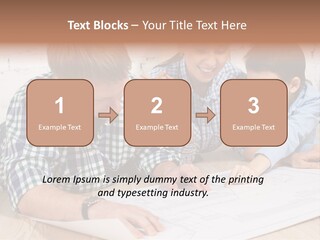 Improvement Blueprint Discussing PowerPoint Template