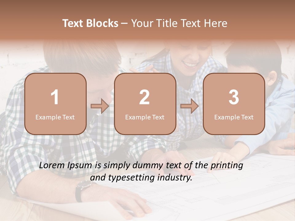 Improvement Blueprint Discussing PowerPoint Template